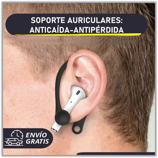 Soporte Auriculares: Anticaída-Antipérdida