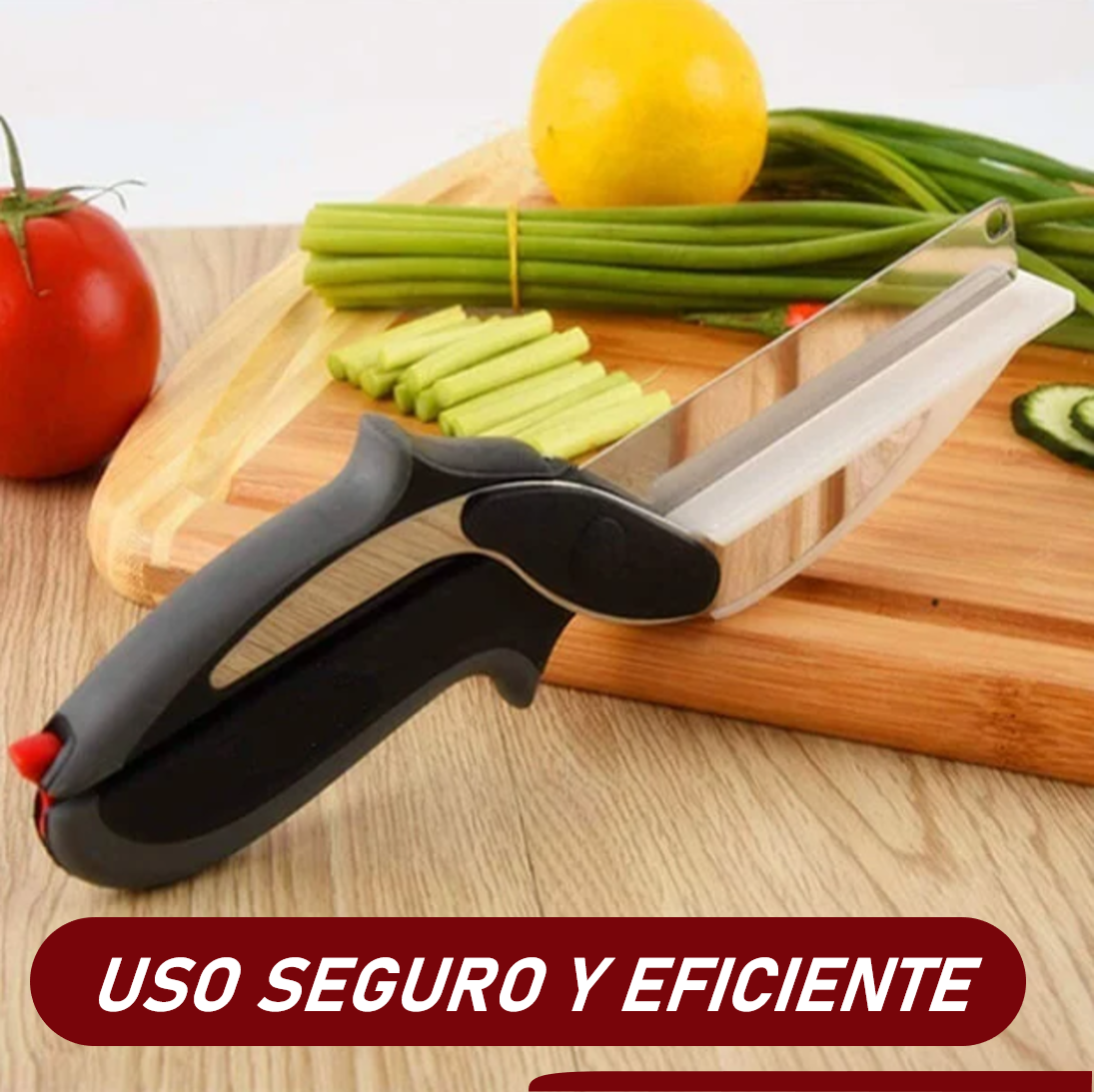 Tijeras de Cocina Multifuncionales de Acero Inoxidable.